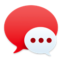 Messages Red icon